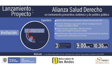 Alianza Salud-Derecho con DNP